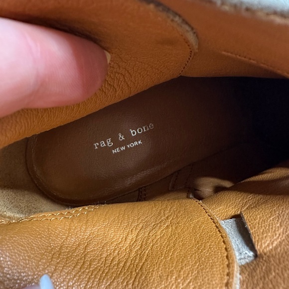 Ramone Rag & Bone Suede Ankle Boots Size 36 Ice Grey - Picture 8 of 10